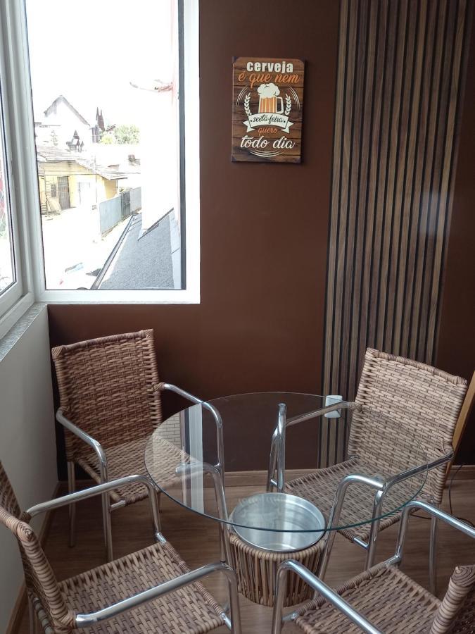 Gramado - Apartamento Aconchegante Com Lareira E Churrasqueira Buitenkant foto